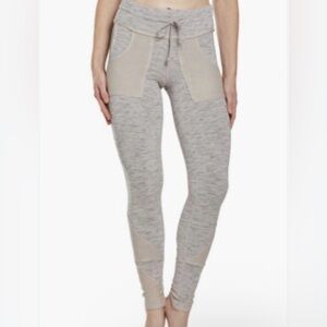 Free People Movement Kyoto Leggings Grey Sz Med (h1)
